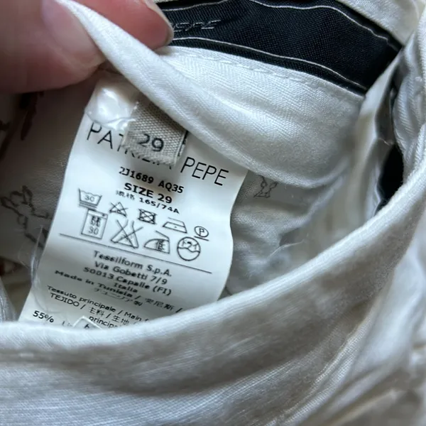 Patrizia Pepe white pants Size 29 - Image 8