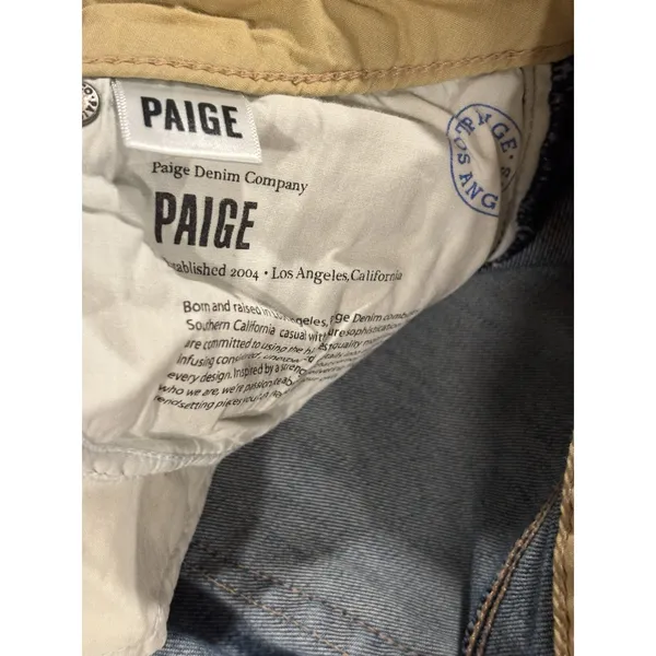 Paige Skyline Skinny Jeans Women's Size 27 Blue Denim - Image 15