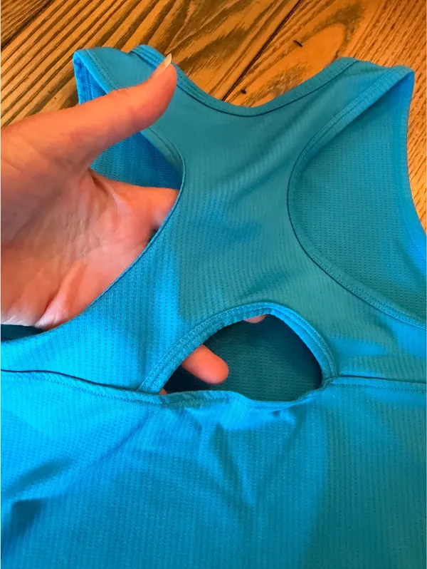 Nike Blue Tank Top Dri-Fit, Size M - Image 4