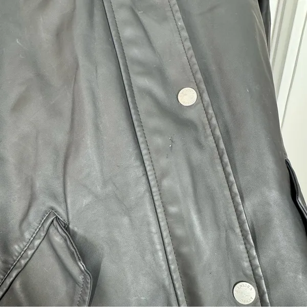 America Today Hooded Raincoat black size‎ xs normcore minimalist modern classic - Image 5