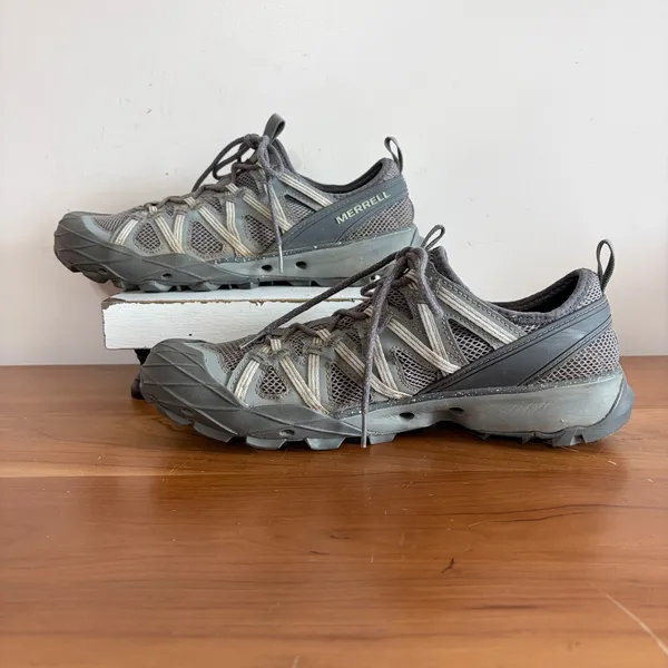 Merrell All‎ Out Blaze Sieve Womens 11 Hiking Water Shoes Monument Gray J033450 - Image 2