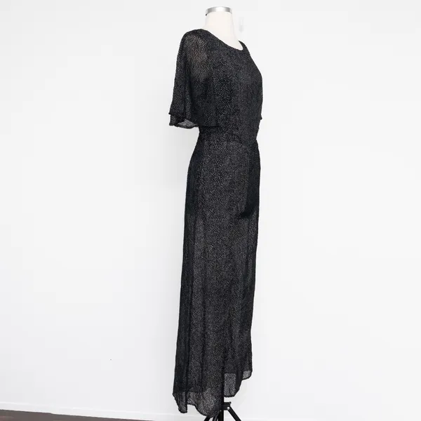 Line &‎ Dot - Textured Open-Back Wide Leg Jumpsuit - Image 11