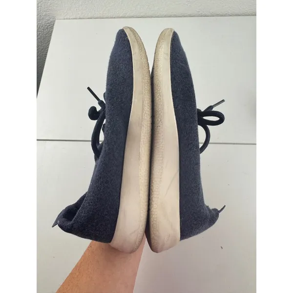 Allbirds Wool Runners Womens Size 7 Navy Blue Walking Shoes‎ Sneakers - Image 6