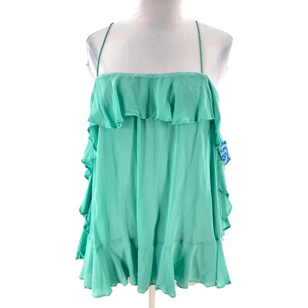NWT Free People Cascades Tank Top ruffle camisole Sz s‎ - Image 8