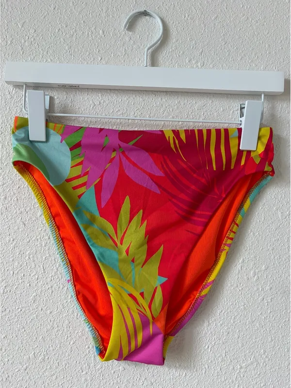 Sanctuary Tropical Printed High Waisted Bikini Bottoms Size Small Lot of 2 - Image 3