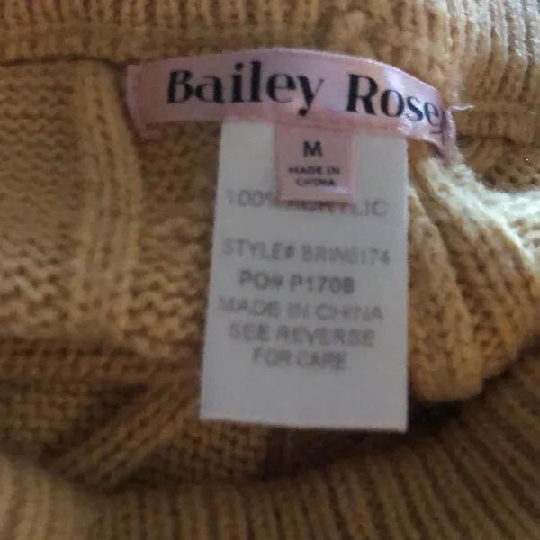 Cropped Ribbed Sweater Set Cardigan Flare Pant Sz M - Image 9