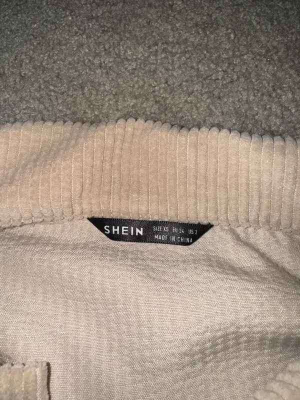 SheIn Ribbed Cropped Jacket - Image 4