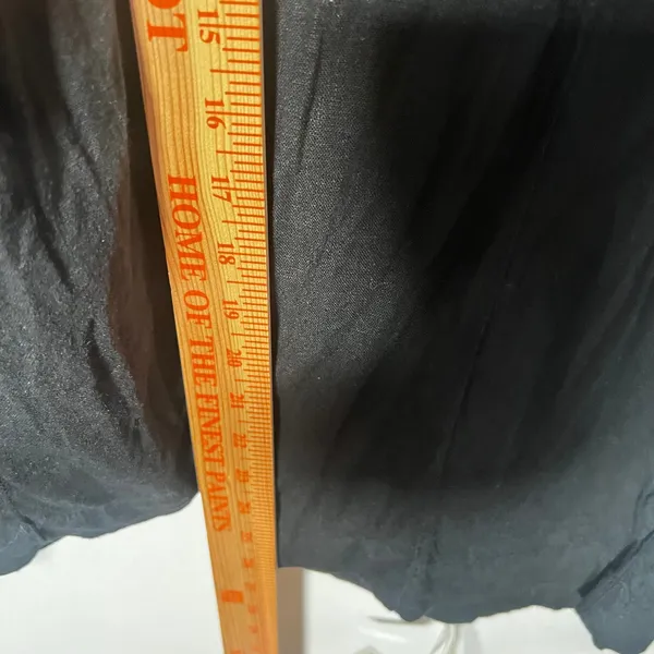 Gap Pull On Wide Leg Pants Women's Large Black Linen Blend - Image 6