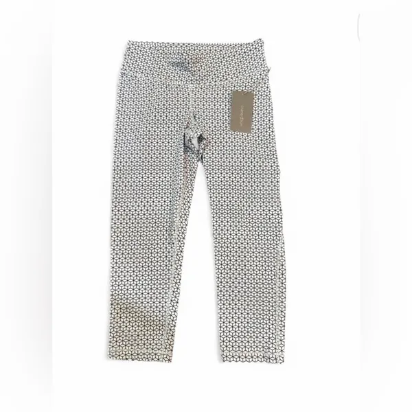 Crane & Lion Dwell Studio Facet Capri Tight 3/4 length Size 4 Leggings $90 - Image 3