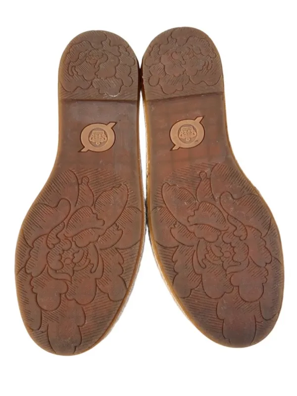 EUC Born Leather Espadrille Sandals Brown Size 7 - Image 7