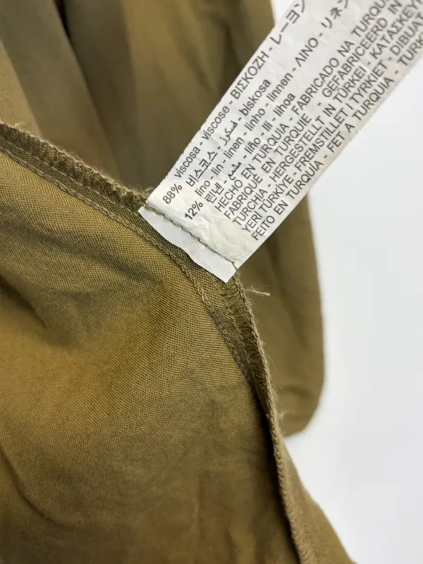 Zara Green Oversized Open Front Jacket - Image 7