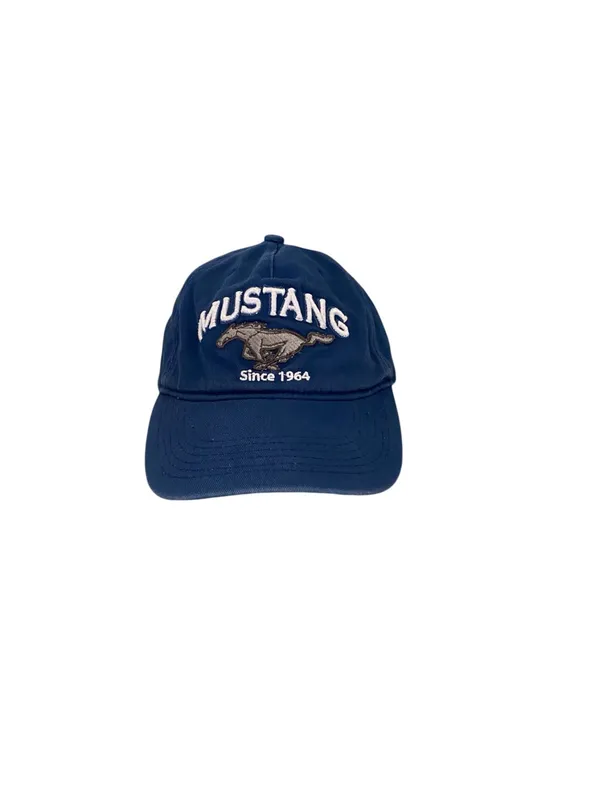 Ford Mustang Embroidered Baseball Cap Since 1964 Running Pony Snapback Americana - Image 2