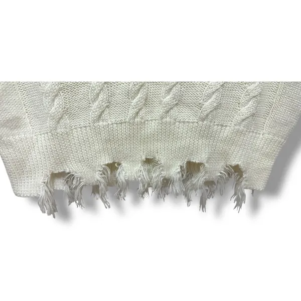224 No Comment | NWOT Cable Knit Cropped Sweater Vest (Size M) - 3/$15 - Image 9