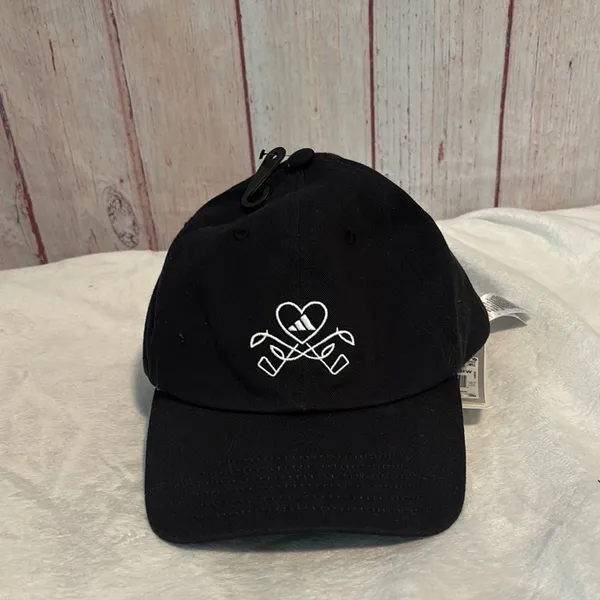 NWT Adidas Black Coat of Arms Cap - Image 2
