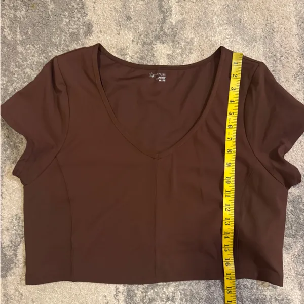 Aerie Brown Offline Crop Top - Image 5