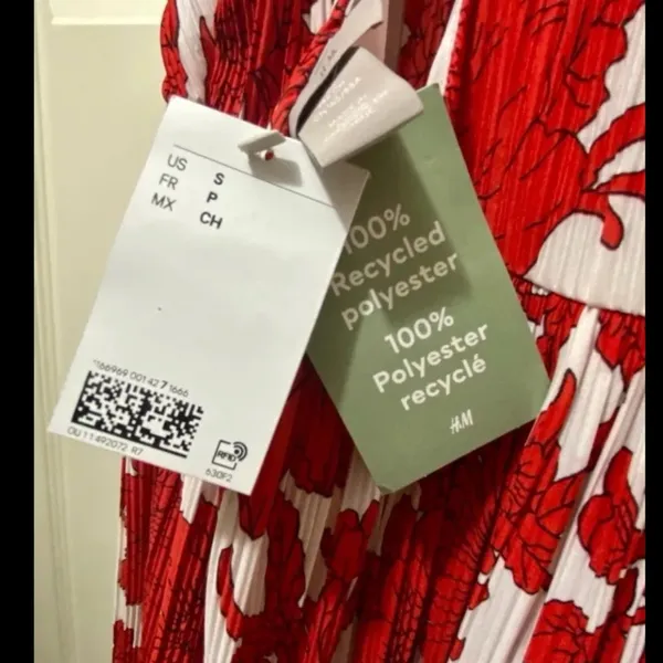 H&M Pleated Maxi Dress - Image 5