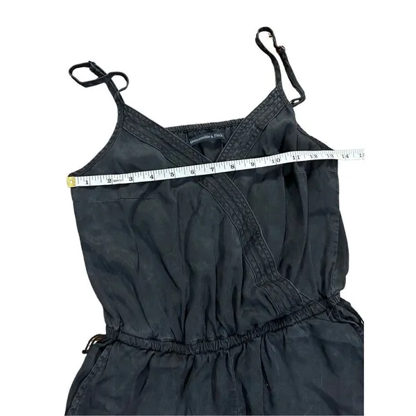 Abercrombie & Fitch black romper sz small‎ - Image 5