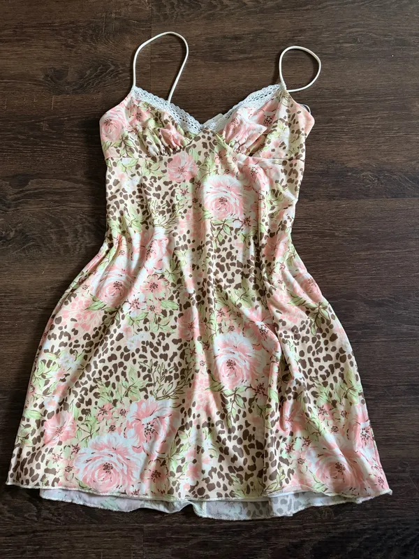 Windsor Leopard And Floral Print Mini Dress - Image 4