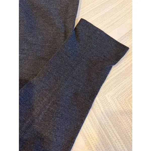 Vince Dark Gray Textured Pull-On Dressy Leggings NWT Size S/P 28.5” Inseam - Image 4