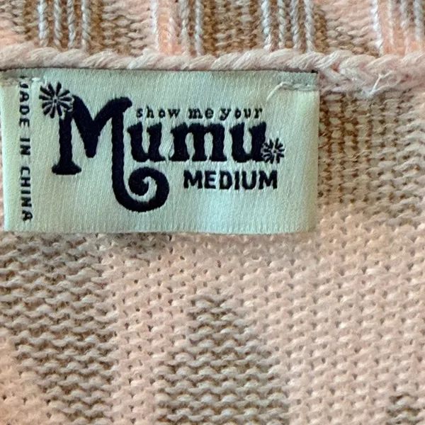 Show Me Your Mumu Pink Leopard V-Neck Sweater -M 🐆 💖 - Image 14