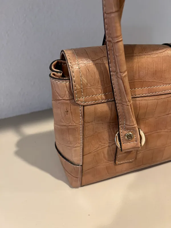 Leather Shoulder Bag Vintage - Image 6