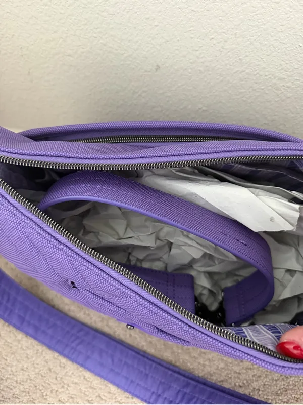 NWT Lug Harmony Matte Luxe VL Crossbody Bag In Purple - Image 5