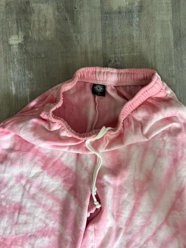 Pacsun pink tye dye sweatpants - Image 3