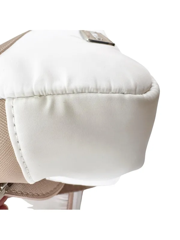 NWT Steve Madden Move Utility Crossbody Bag Cream and Tan With FLAWS - Image 16