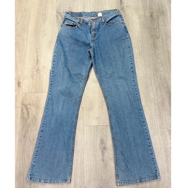 Levi's 518 Superlow Bootcut Jeans Women's 8M Y2K Low Rise Stretch Denim - Image 3