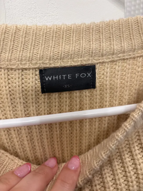 White Fox Boutique Sweater Oversized - Image 3