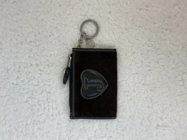 Juicy Couture Vintage Queen of Couture Velour Coin Wallet - Image 3