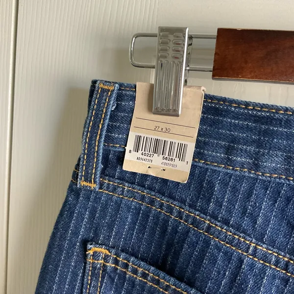 Levi's Low Pro Mid‎ Rise Straight Leg Jeans Size 27 - Image 5