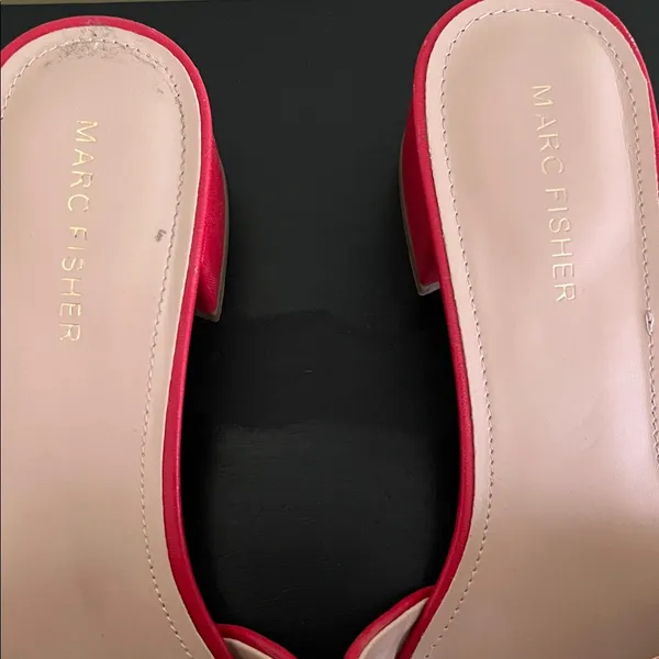 Marc Fisher "Casper" block heel mules - Image 5