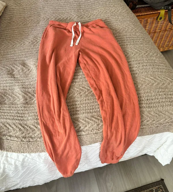 Peach Jogger Sweats Size XS - Image 3
