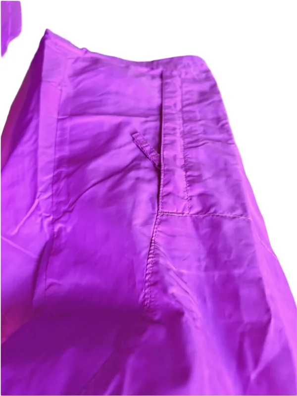 Columbia Purple Full Zip Rain Jacket Size L (21” PTP) - Image 4