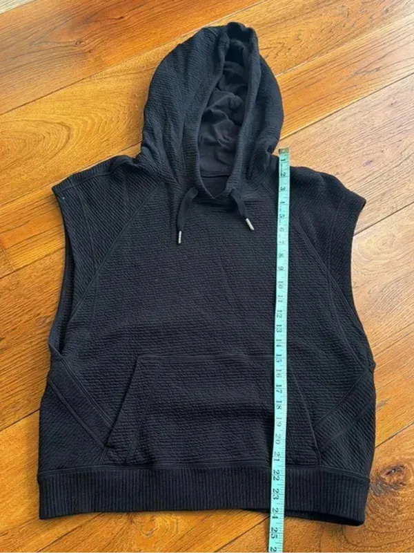 Lululemon Easy Going Hoodie in Black Size 8 - Image 11