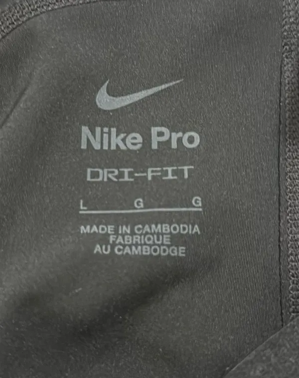 Black 3” Nike Pros  - Image 4