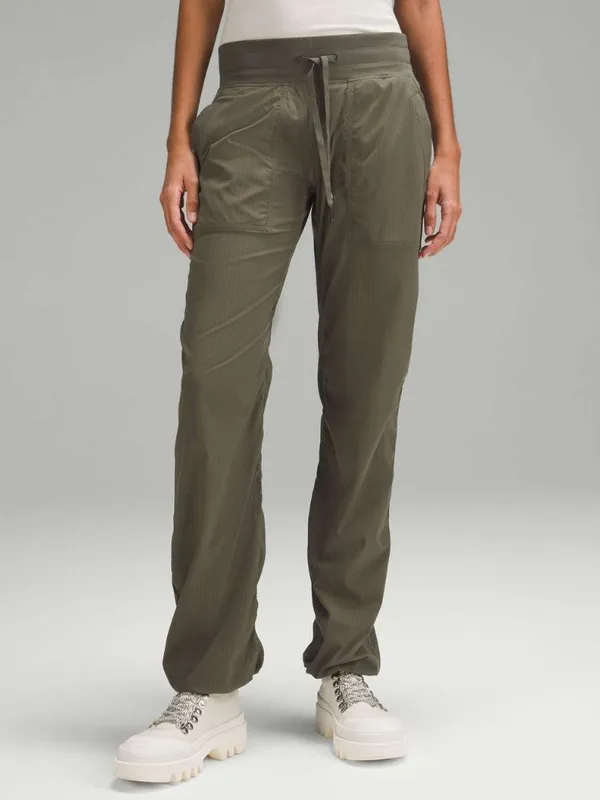 Lululemon Dance Studio Mid-Rise Pant *Full Length Army Green Size 0 - Image 2