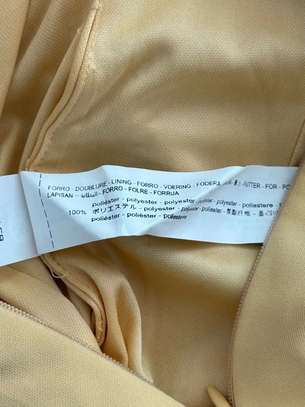 ZARA Bodysuit Mustard Yellow - Image 9