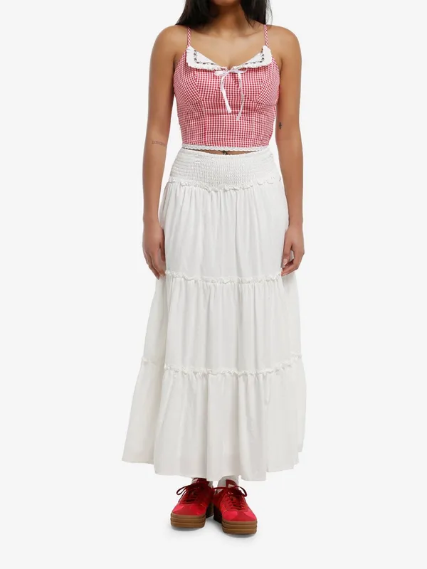 Red Gingham Lace - Image 2