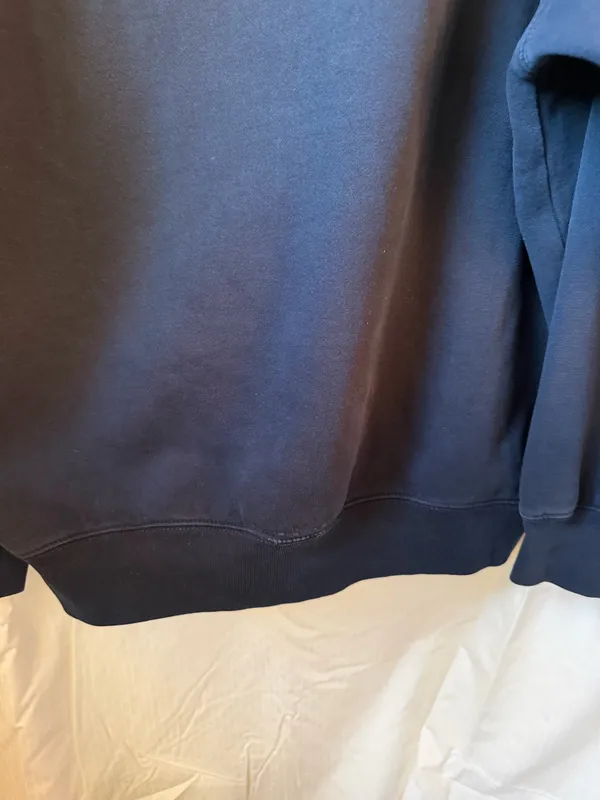 Brandy Melville Navy Boston Hoodie - Image 4
