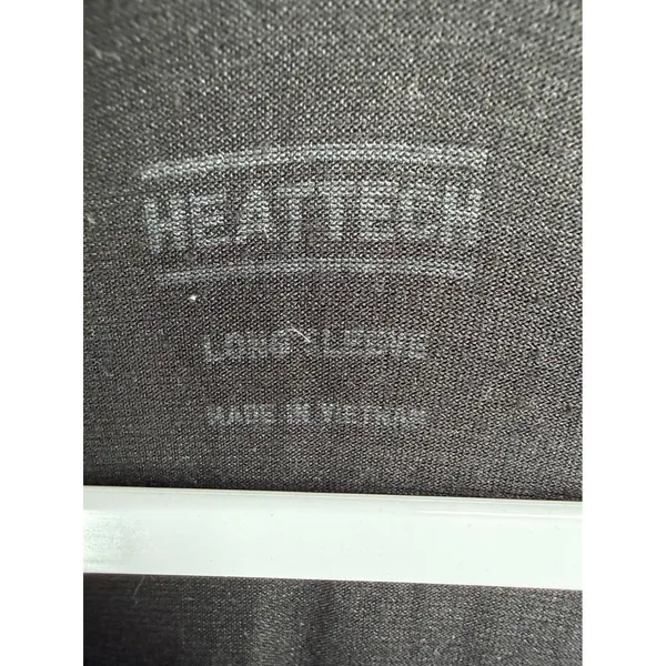 Uniqlo Womens Heattech Thermal Base Layer Long Sleeve Scoop Neck Black Large - Image 4