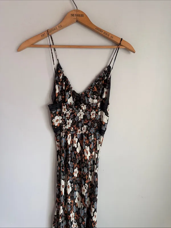 Free People All I Wanted Maxi Slip Dress XS - Image 9