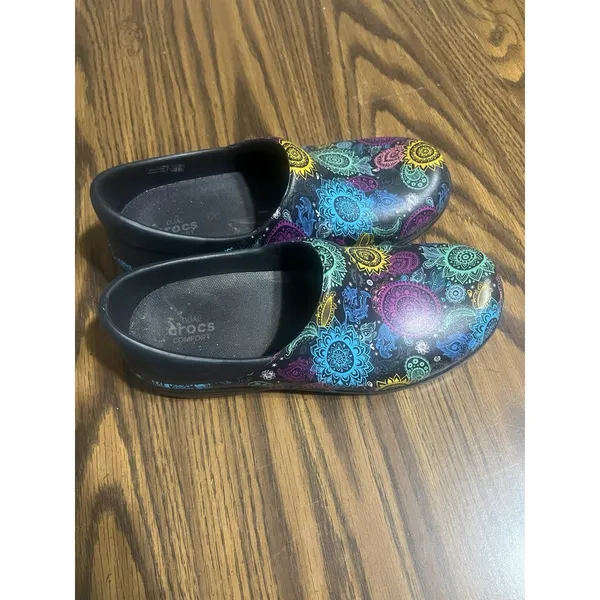 Crocs Neria Pro II Women Clogs Comfort Slip Resistant Work/Nurse Shoes‎ Sz. 7 W - Image 3
