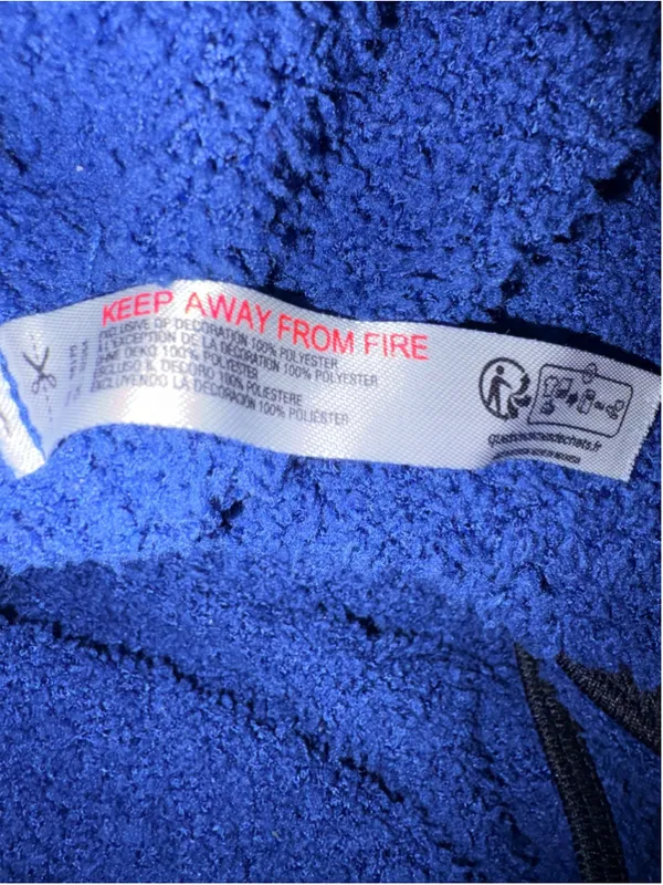 Free People Movement Hot Shot Cuddle Up Cozy Jumpsuit Size L Prep School Blue - Image 11