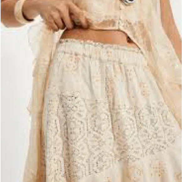 Free People Dolly Maxi Tiered Skirt - Image 2