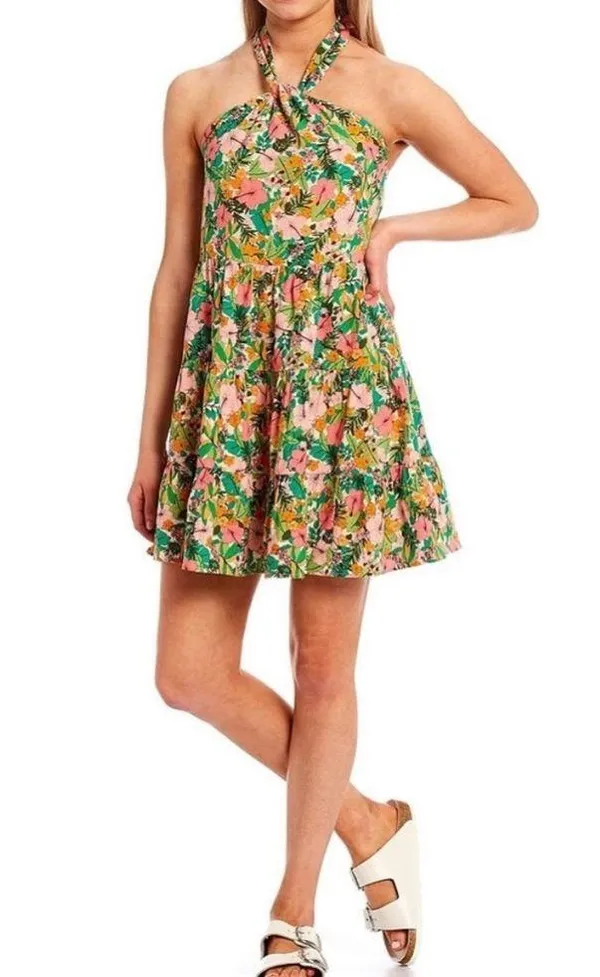 VICI | Floral Halter Dress - Image 8