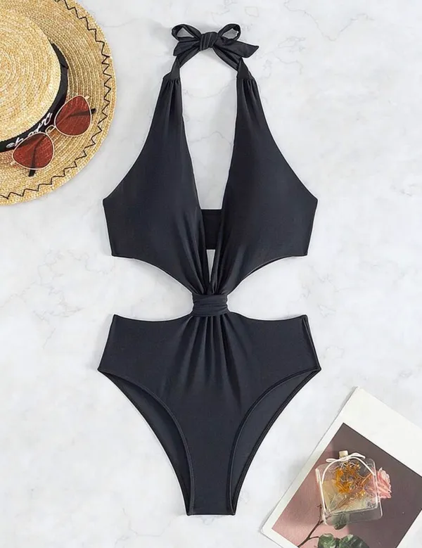 Cut out one piece bikini- shein - Image 5