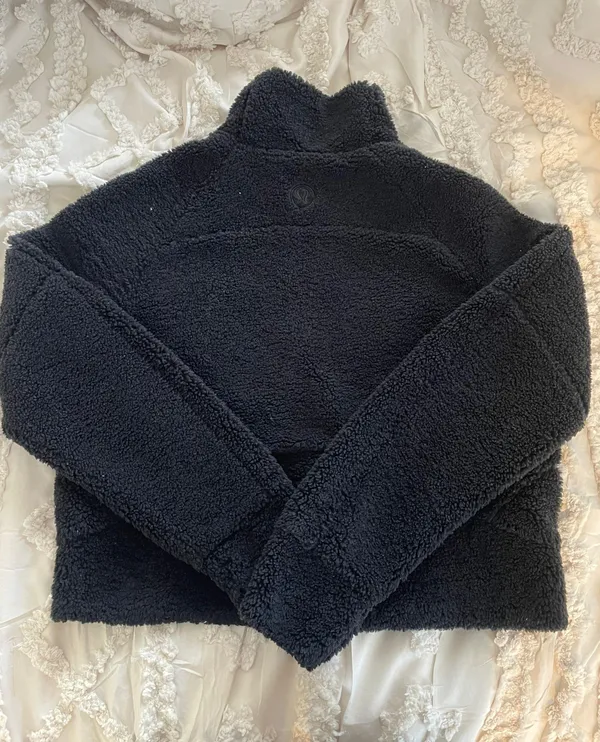Half Zip Fuzzy Scuba - Image 2
