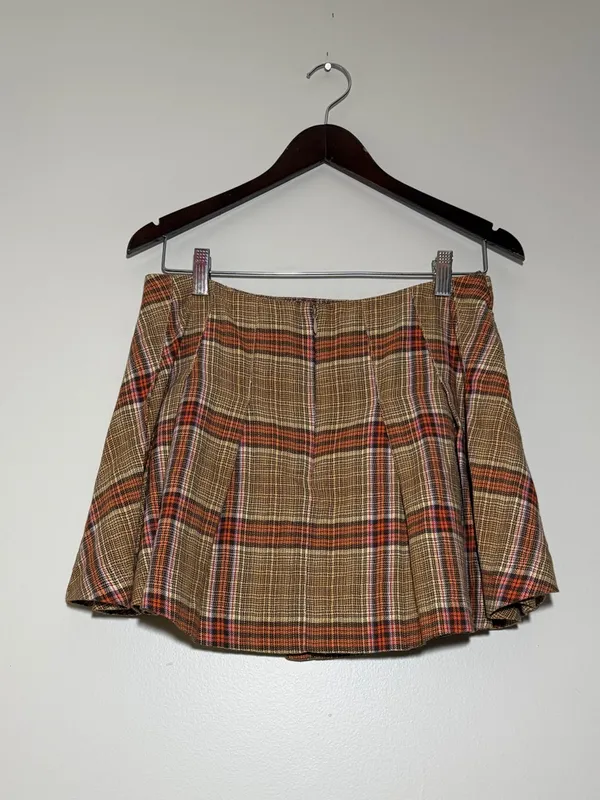 Free People Bali Tai Plaid Skirt - Image 7